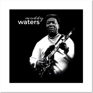 Muddy waters guitar Posters and Art